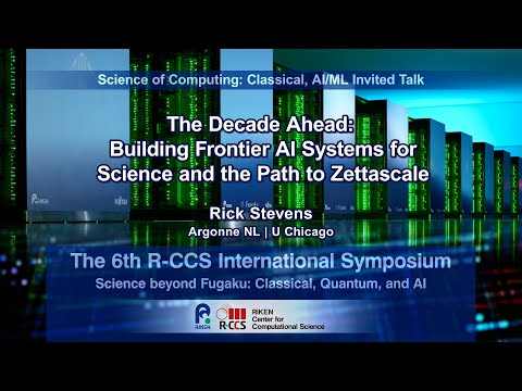 "The Decade Ahead: Building Frontier AI Systems for Science and the Path to Zettascale"