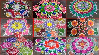 rangoli for competition/rangoli designs 2025/sankranthi muggulu designs/big rangoli designs#rangoli