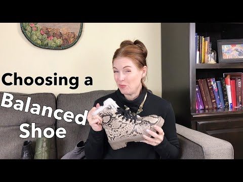 Choosing a "Balanced" Shoe