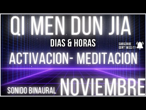 La clave para que qi men dun jia manifieste abundancia en NOVIEMBRE