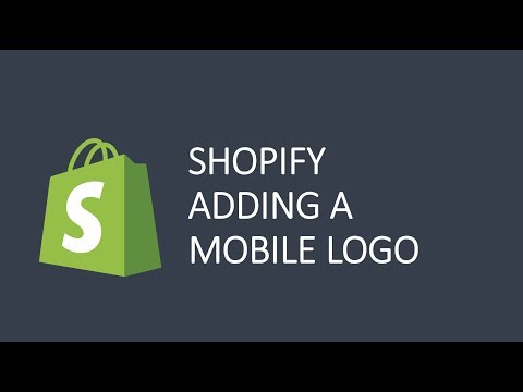 Shopify how to add a mobile Logo | Theme modification