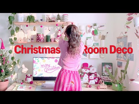 DECORATING MY ROOM FOR CHRISTMASㅣchristmas room tourㅣroom decorating ideas aesthetic