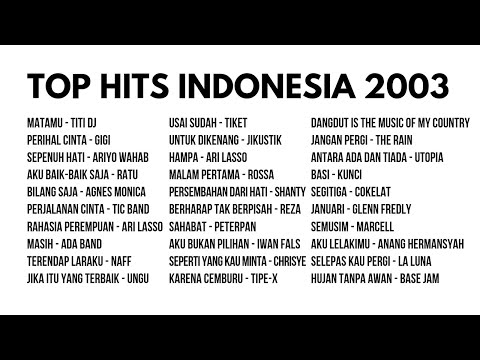 TOP HITS INDONESIA 2003