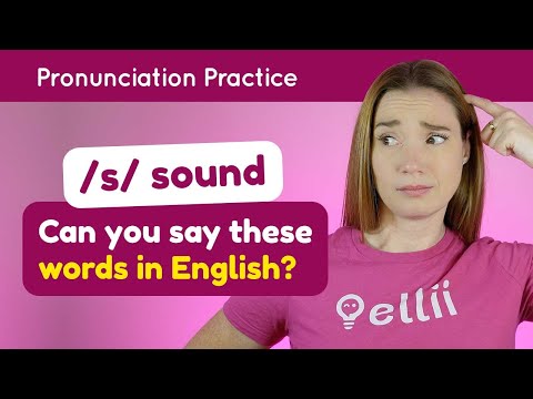 Practicing /s/ – English Pronunciation Lesson (Part 2)