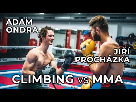 MMA Champion Jiří Procházka ✊ vs Pro Climber Adam Ondra | Mixit