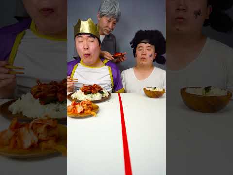 Spicy octopus, shrimp, sausage, king crab Mukbang | TikTok Funny Videos | HUBA #shorts