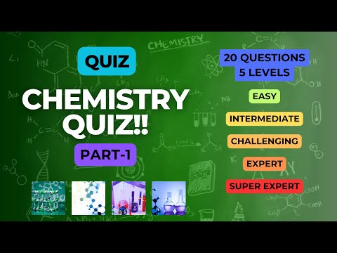 Chemistry Quiz || Part-1: Test Your Knowledge! #chemistry