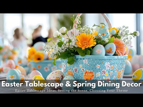 Easter Tablescape Ideas 🍽️ Luxe & Affordable Spring Dining Decor!