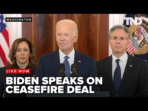 Breaking news: Biden speaks on Gaza ceasefire