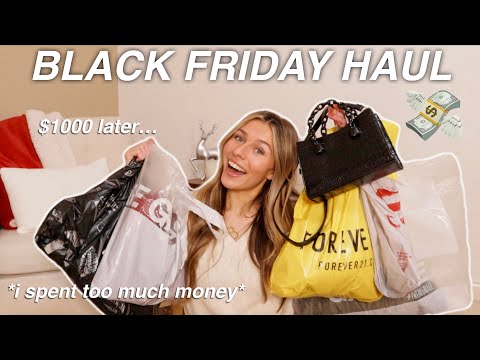 BLACK FRIDAY HAUL 2022 *i spent too much money*