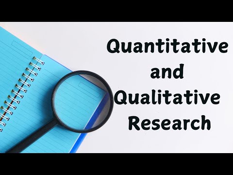 Quantitative and Qualitative Research Methods || Research Aptitude