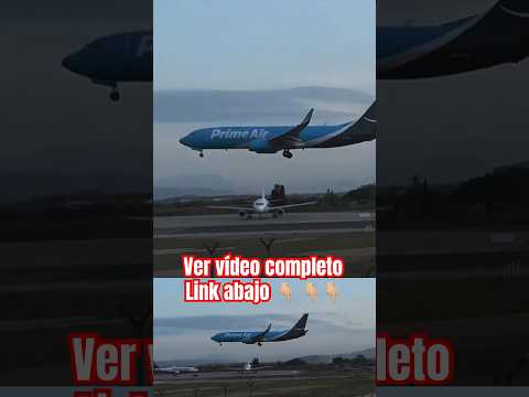 Amazon Prime Air aterrizando en Barcelona #youtubeshorts #remix #planespotting #shorts #short #bcn