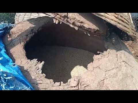 Grain storage of tribale people at satpuda hilly area