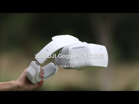 「探物」无人机最好的配件之一，大疆 DJI Goggles 飞行眼镜体验