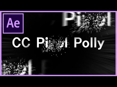 [에펙강좌] 박살나는 효과 #aftereffects #cc pixel polly #tutorials