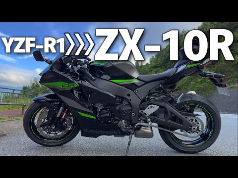 ZX‐10R 1ヵ月乗った感想 R1と比較【インプレ】