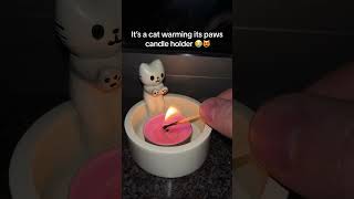 It's Not JUST a Gift 😤 😭 #kitten #candleholder