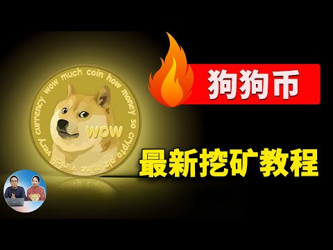 一年暴涨100倍！狗狗币最新挖矿教程，电脑也能快速挖，马斯克&特朗普助推 2024 | 零度解说