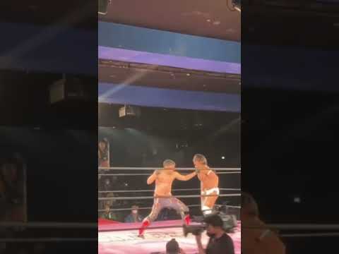 【プロレス】パイプ椅子を打ち抜くパンチ！ベストボディジャパンプロレス2023年開幕戦！