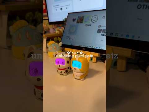 🐶unboxing virtual pet dogz #aesthetic #unboxing #pixelpetz #virtualpet