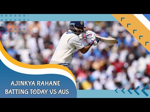 Ajinkya Rahane 89 runs vs Aus in WTC Final || Ajinkya Rahane batting today vs Aus ||#india #wtcfinal