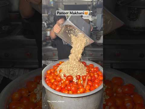 PANEER MAKHANI😍 | Indian street food #shorts #viral #shortsvideo