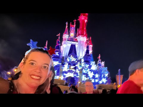 #travel #fourthofjuly  #july4th  in #wdw #disney #cinderellacastle #kimby #princesskimby