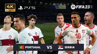 Superstar Clash: FIFA23 World Cup Career Mode Gameplay #4 | Portugal vs Serbia | #football #fifa