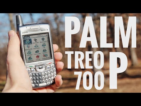 REVIEWING THE PDA PHONE FROM 2006 | Palm Treo 700P