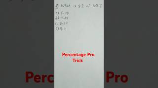 Percentage Trick: Crack Competitive Exams Like A Pro | 🔥🧠#shorts#shortsfeed#youtubeshorts#ytshorts