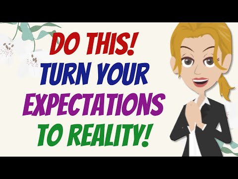 TURN YOUR EXPECTATIONS TO REALITY THIS WAY! 💖 Abraham Hicks 2024