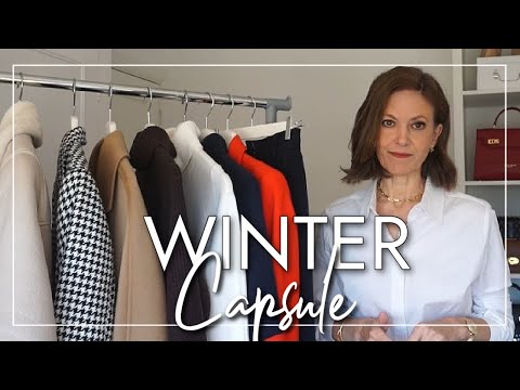 10 piece CLASSIC WINTER CAPSULE Wardrobe that makes getting dressed EASY