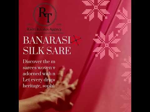 Discover the magicof timeless silk sarees woven with tradition and adorned  RISHI TEXTILE AGENCY