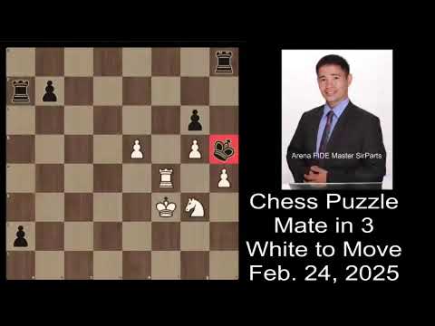 Mate in 3 | February 24, 2025