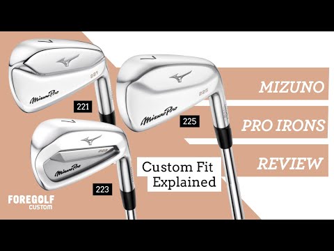 Mizuno Pro Series Irons : Full Review of  221, 223 & 225 Pro Irons