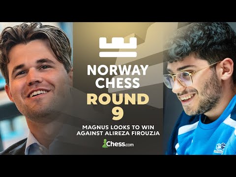 Magnus vs. Alireza! Can Alireza Spring A Surprise Win To Shuffle Leaderboard? Norway Chess 2024 Rd 9