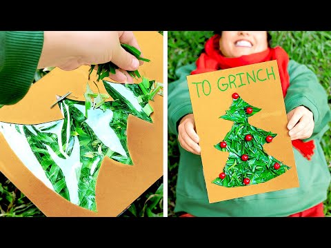 ¡LIBERA TU LADO GRINCH 💚🎉: 10 IDEAS DE MANUALIDADES DE PAPEL PARA UNA NAVIDAD FELIZ!