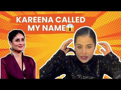 Urfi Javed’s REACTION on hearing her name from Kareena Kapoor Khan | Dream to meet SRK