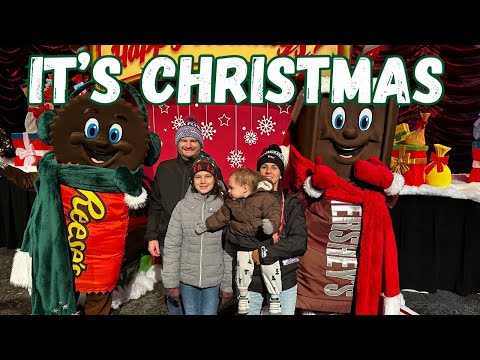 Hersheypark's Christmas Candylane - Night One!