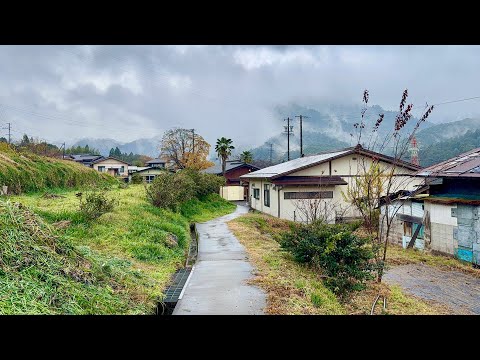 4k beautiful Japanese Countryside Walking Tour - Exploring the Village of Nagano, Japan