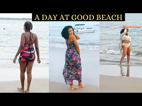 Saturday At The Most Beautiful Beach In Lagos Nigeria || The Good Beach Lagos || Vlog #Luchivee