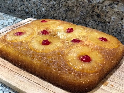 Upside Down Pineapple Cake | Holiday Pineapple Cake Recipes | Southern Smoke Boss