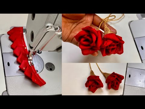 Fancy Rose Latkan Making | How to Make Blouse Latkan Making at Home | Blouse Latkan Design