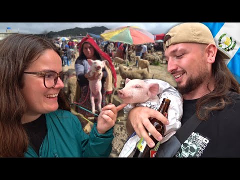 How to Buy a Pig in Guatemala's Maddest Market 🇬🇹