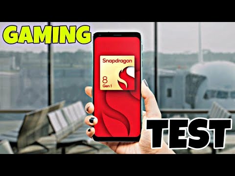 Snapdragon 8 Gen 1 Gaming Test!