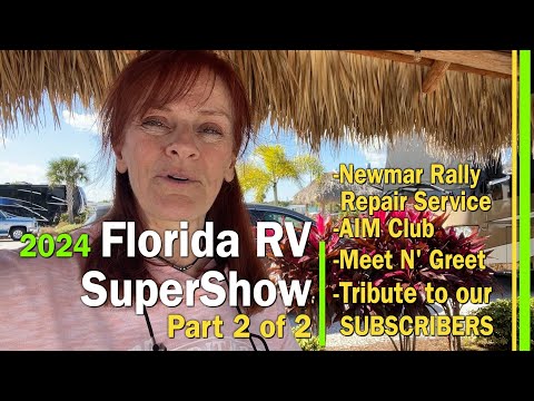 2024 Florida RV SuperShow | Fantastic Annual Bucket List RV Event & Rally | Tampa RV Show | EP299