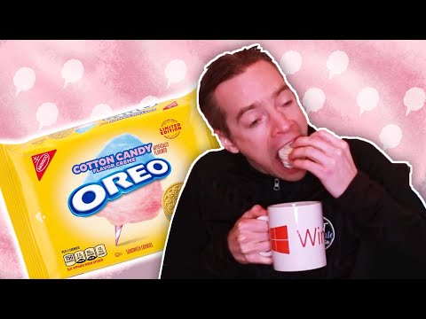 Cotton Candy OREOs! Trying the new Limited Edition OREOs!