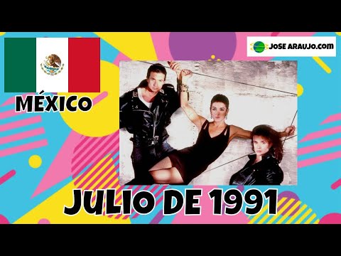 🎶✨Los ÉXITOS de MÉXICO 🇲🇽 en Julio de 1991 ✨🎶