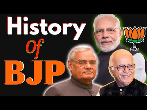 History Of BJP। The Journey Of India's Leading Political Party 'Bharatiya Janata Party'। To Jansangh