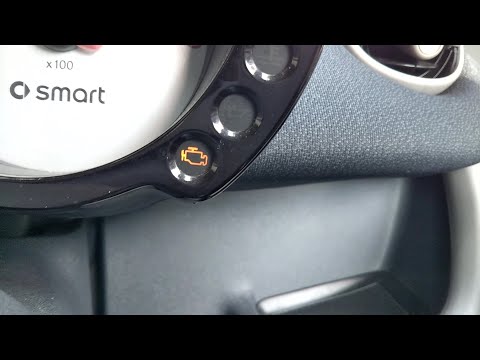 アクセル踏んでも加速しない！　エンジン警告灯が点きました。　スマートフォーフォー　スロットル清掃　[smart forfour 454]　ENGINE WARNING LIGHT